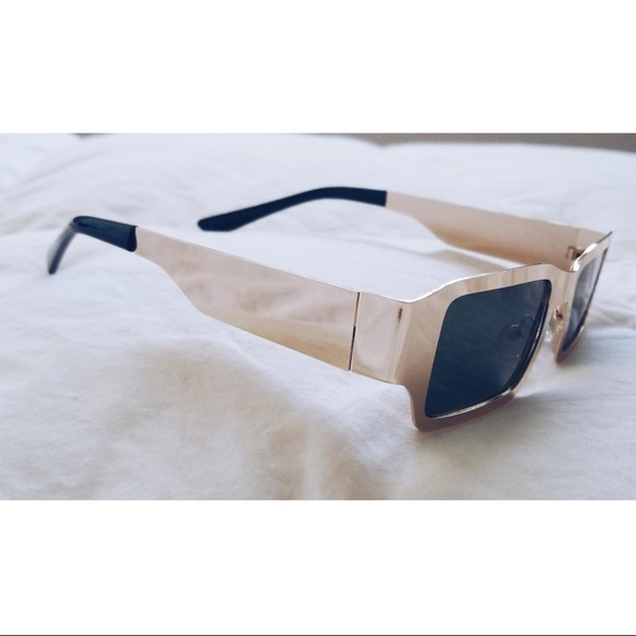 Rectangular Mirror Sunglasses - Picture 4 of 6